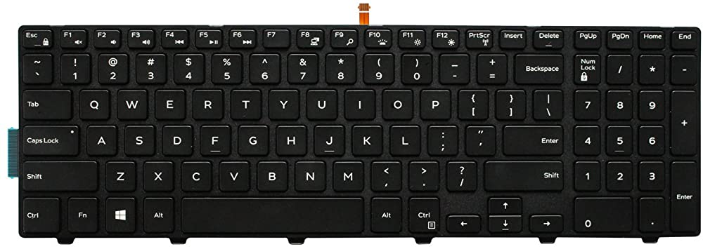 dell inspiron 15 laptop keyboard price